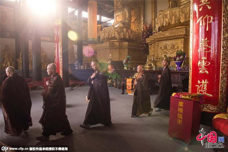 Le quotidien d'un moine guerrier Shaolin à Changchun