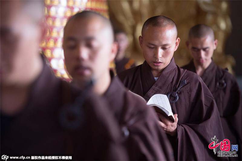 Le quotidien d'un moine guerrier Shaolin à Changchun