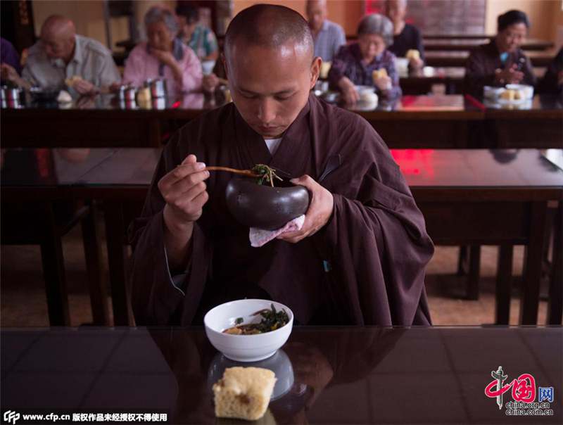 Le quotidien d'un moine guerrier Shaolin à Changchun