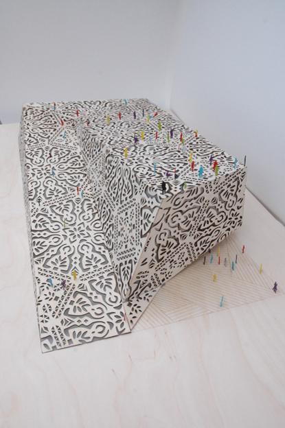 Un exemple des ?uvres d'art présentées à l'exposition ? Des sources à l'inspiration : les motifs ethniques dans le design polonais ?. [Photo / namoc.org]