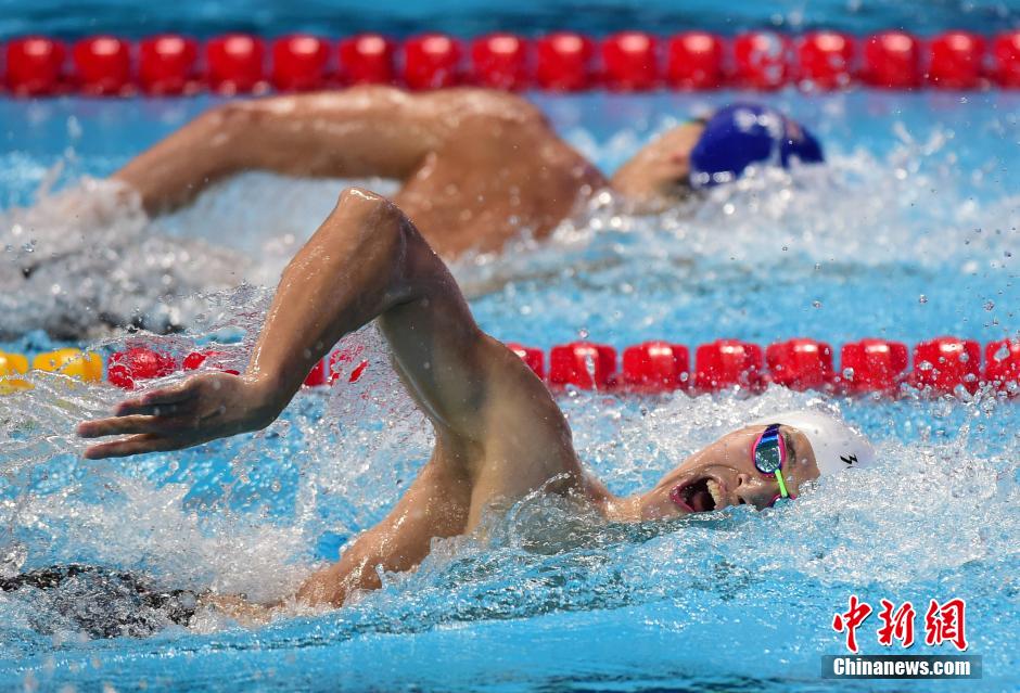 Mondiaux de Natation : Sun Yang remporte le 400 m nage libre