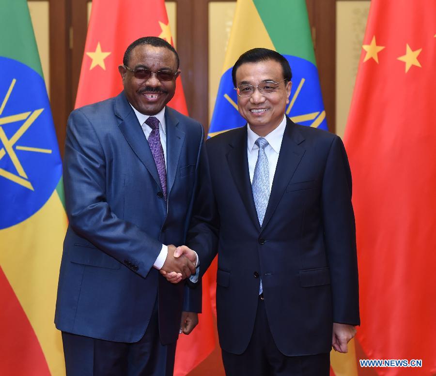 La Chine et l'Ethiopie s'engagent à promouvoir la coopération en matière d'infrastructures