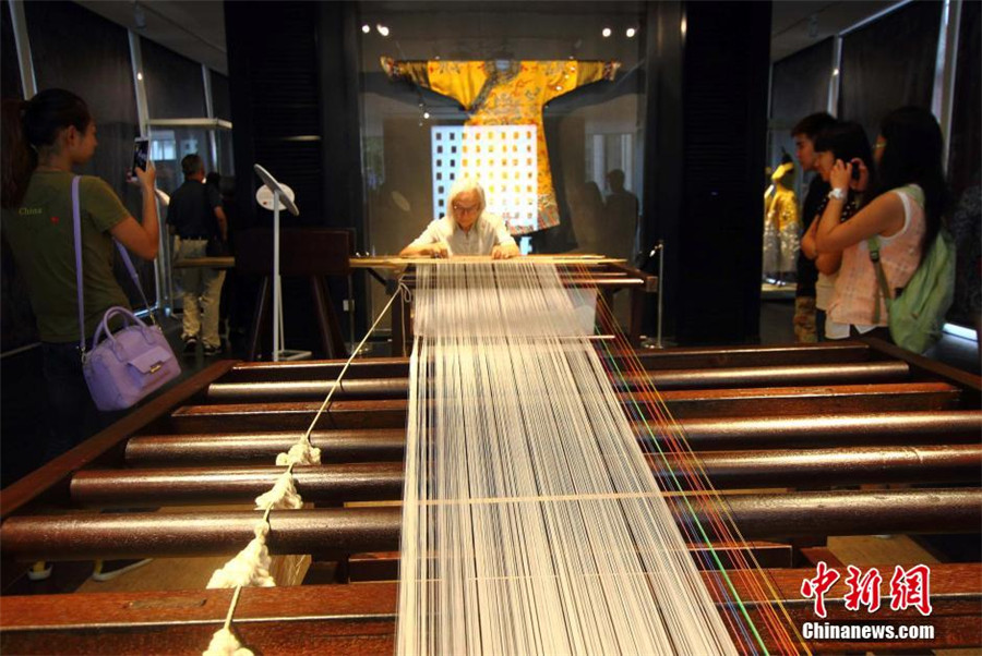 La Joconde en brocart Yunjin retourne à Nanjing