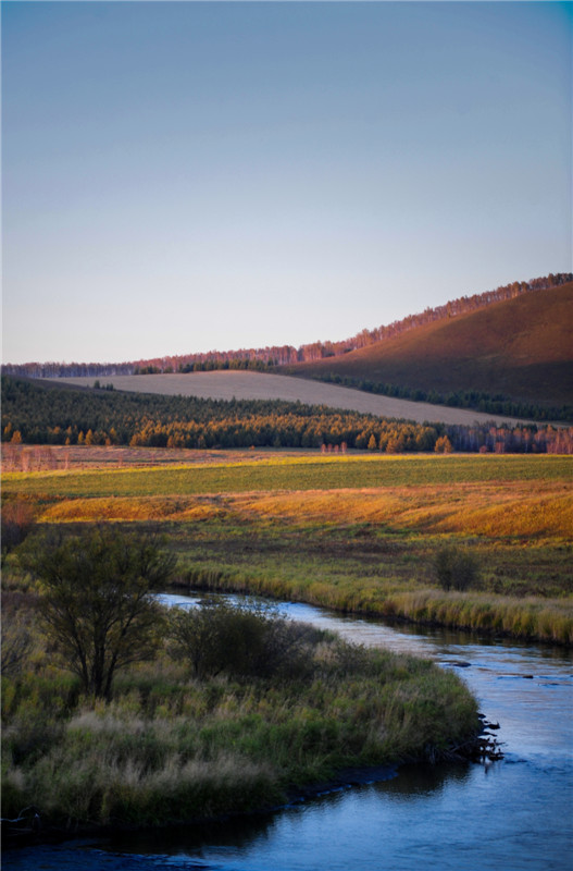 Chine : paysages automnaux en Mongolie intérieure