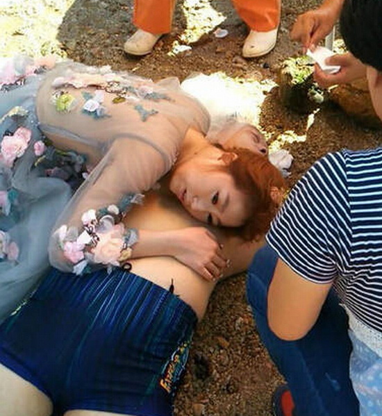 Décès à Dalian : le baiser d'une jeune mariée