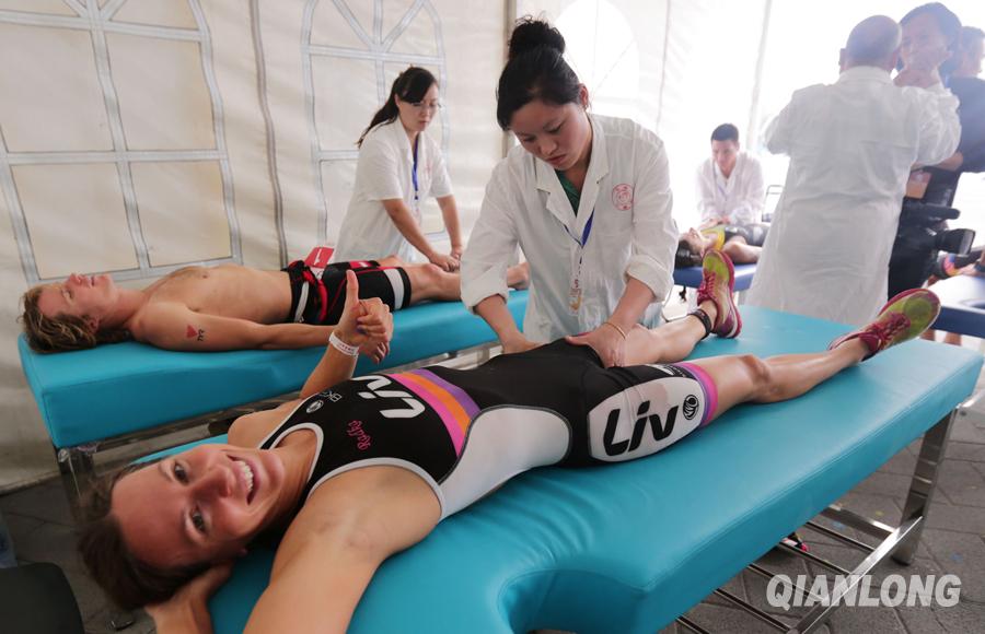 En images : le Triathlon international de Beijing 2015