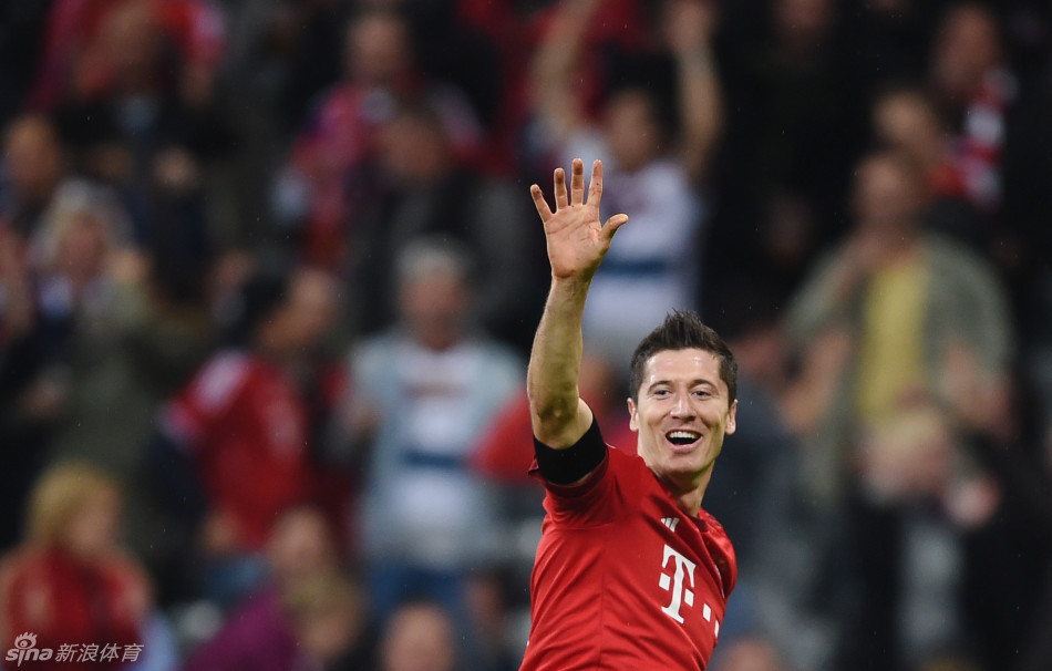 Lewandowski, 5 buts en 9 minutes !