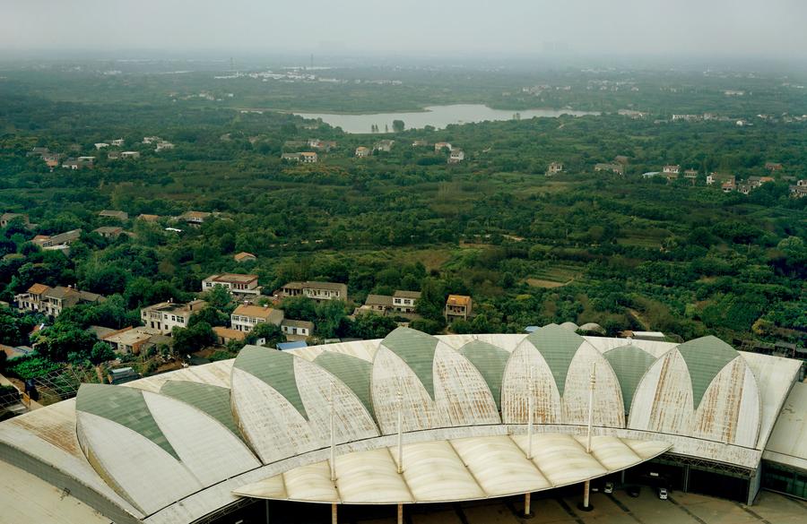 De superbes vues du comté de Feixi dans l'Anhui