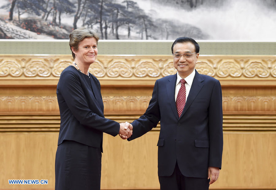 Le PM chinois rencontre de nouveaux ambassadeur étrangers