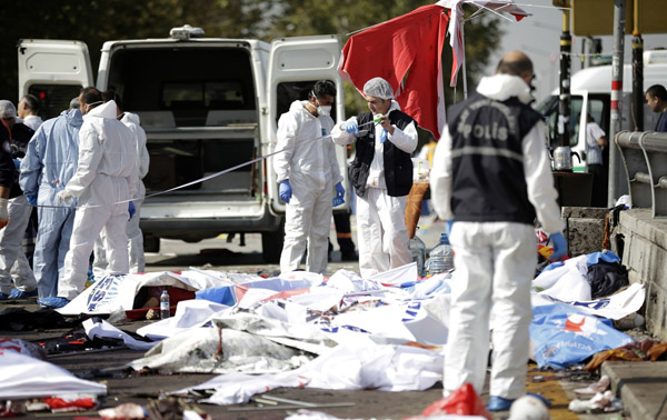Turquie : plus de 95 morts et 250 blessés dans un double attentat à Ankara