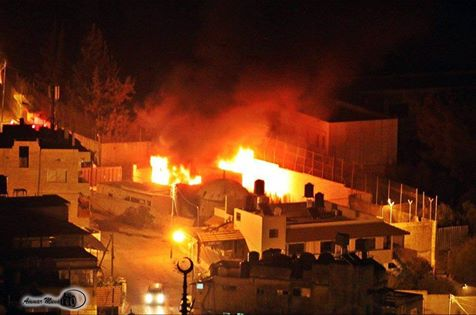 Le tombeau de Joseph incendié par des Palestiniens à Naplouse