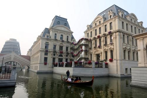Une réplique de Venise construite dans le Nord-est de la Chine