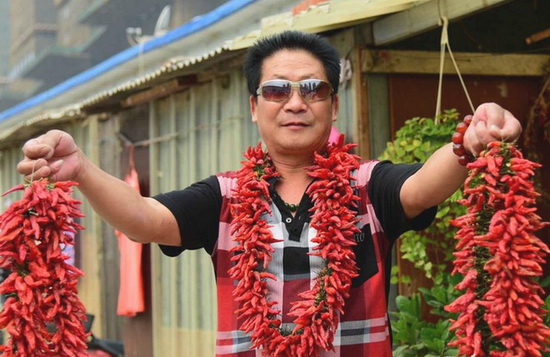 Le piment, c'est toute sa vie...