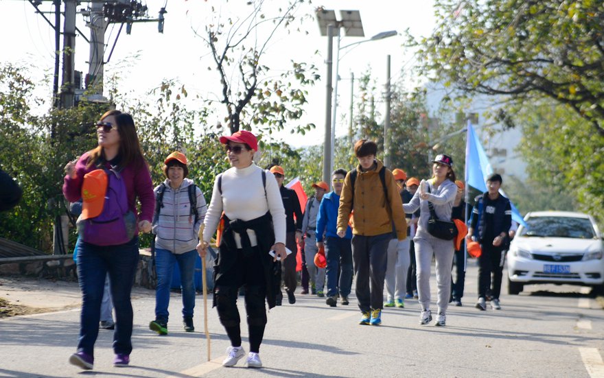 Beijing : 5 000 randonneurs à Pinggu
