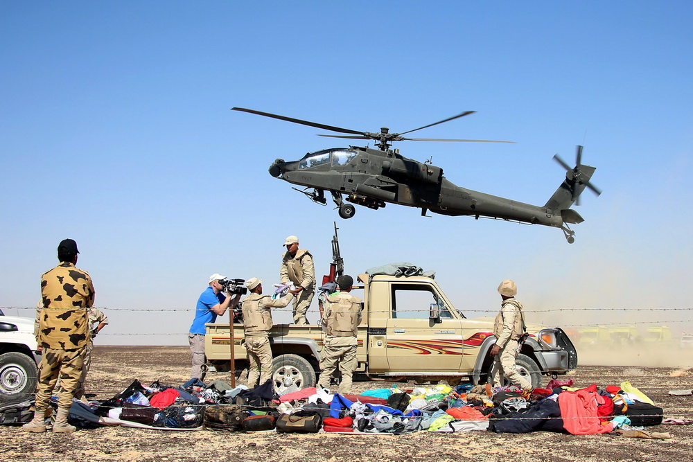 Moscou promet de mener une enquête exhaustive sur le crash d'un avion russe en Egypte