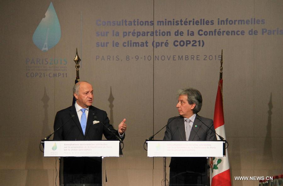 Climat : ouverture à Paris de la pré-COP en vue d'obtenir des compromis