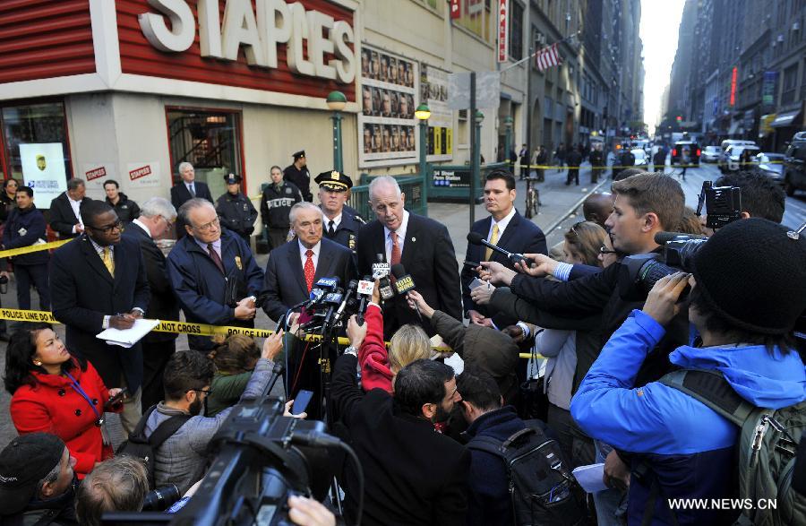 Etats-Unis : un mort et deux blessés dans une fusillade à Manhattan