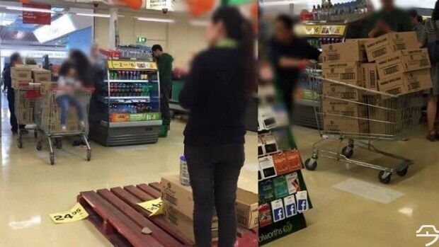 ? Double Onze ? : pénurie de lait en poudre en Australie 