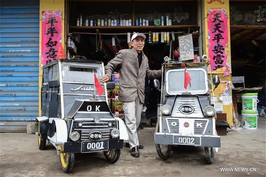 A 62 ans, un Chinois passionné de modèles réduits