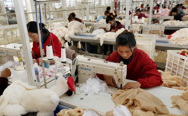 No?l approche, la vente des jouets chinois à l'étranger en plein boom