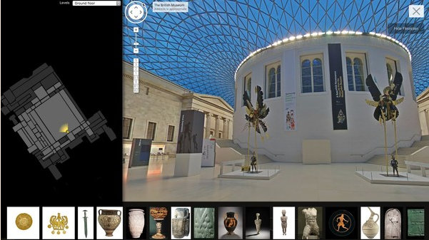 Le British Museum associé à Google Street View