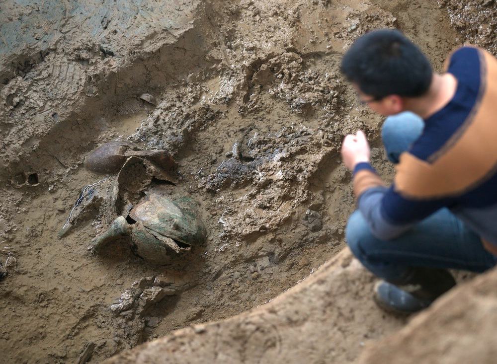 Henan : découverte de tombes d’aristocrates de 2500 ans 