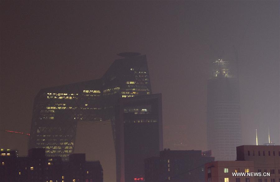 Beijing émet sa première alerte rouge à la pollution de l'air