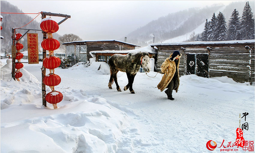 Heilongjiang : un village de neige à couper le souffle