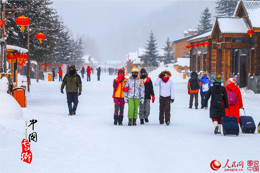 Heilongjiang : un village de neige à couper le souffle
