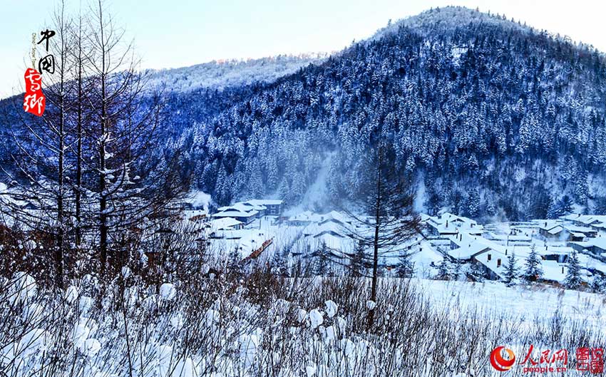 Heilongjiang : un village de neige à couper le souffle