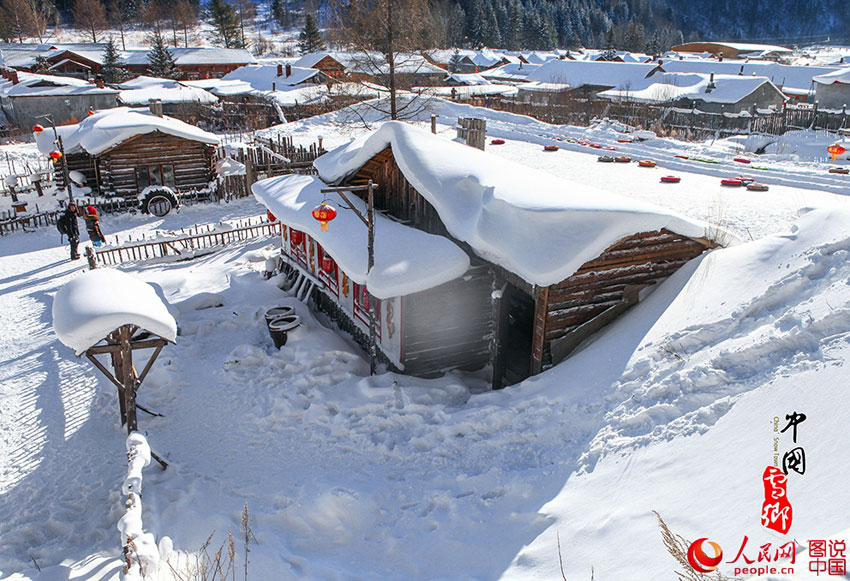 Heilongjiang : un village de neige à couper le souffle