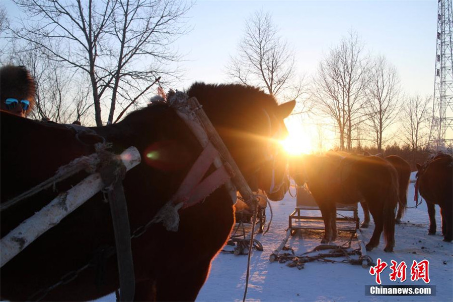 Le village de Lengji en Chine, un vrai paradis enneigé !