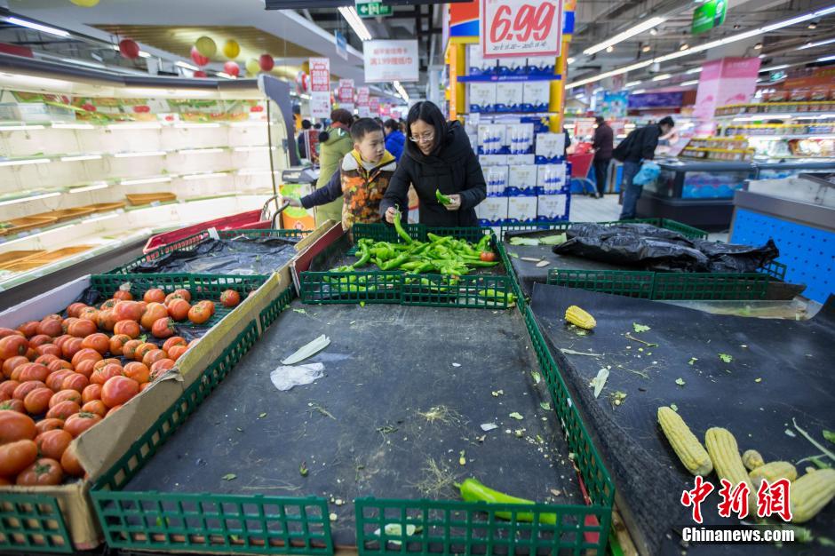 Chine : une vague de froid record gèle le pays