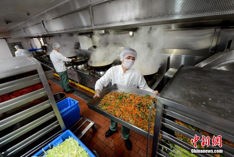 Préparation de vos repas de vol en direct