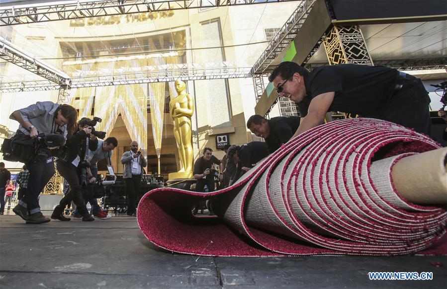 Photos - Préparatifs pour la 88e cérémonie des Oscars