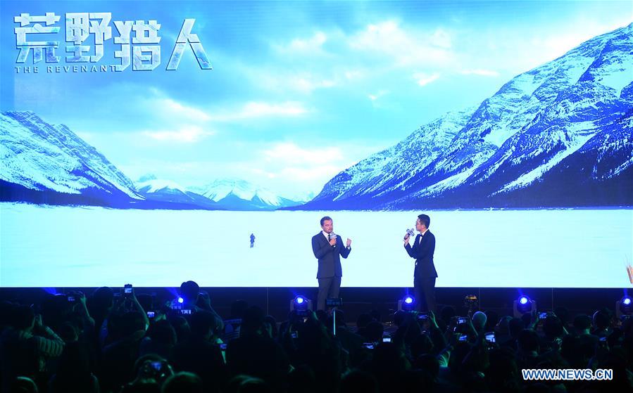 Leonardo DiCaprio à Beijing pour présenter The Revenant