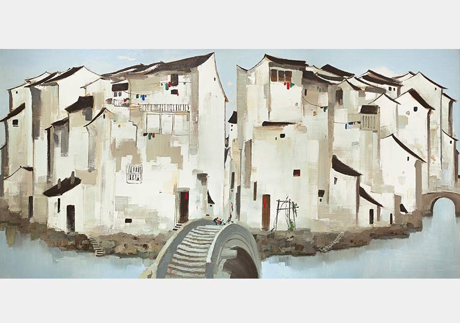 La ville d'eau de Zhouzhuang vue à travers les yeux des artistes