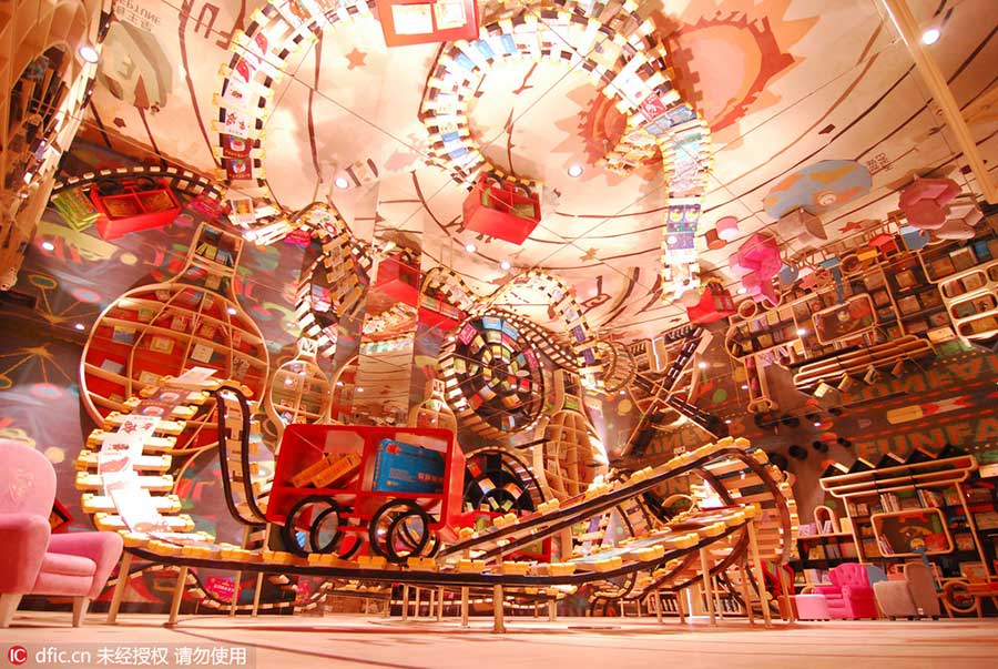 Une librairie hors norme à Hangzhou