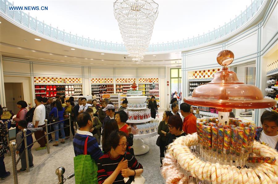 Les magasins de Disney, l'attraction du moment à Shanghai
