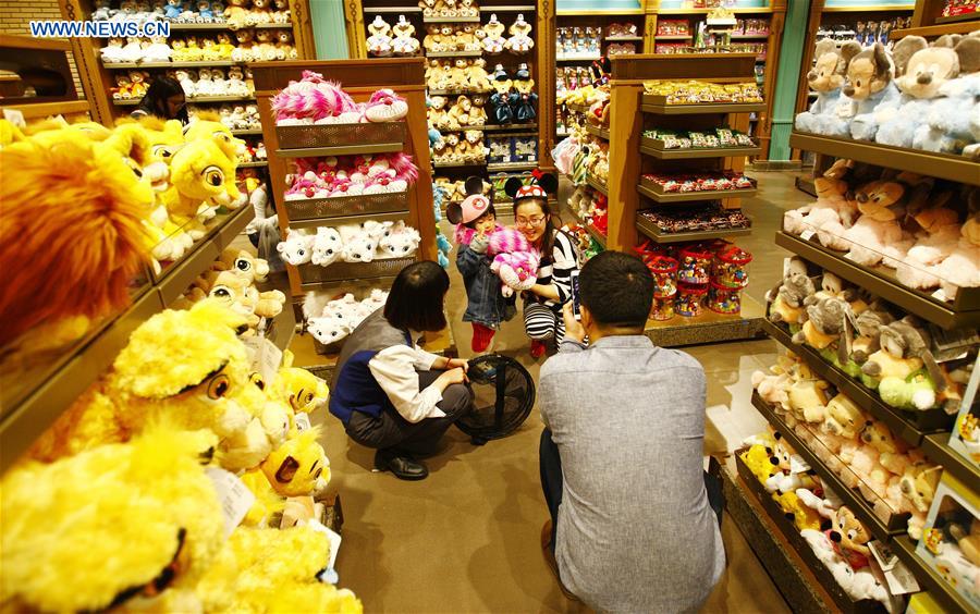 Les magasins de Disney, l'attraction du moment à Shanghai