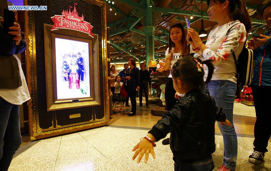 Les magasins de Disney, l'attraction du moment à Shanghai