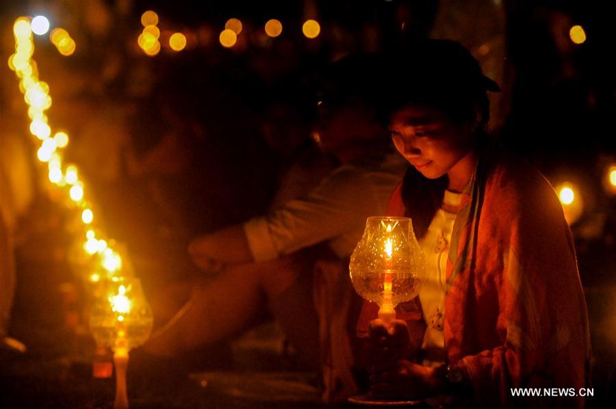 Célébration de la Journée du Vesak en Indonésie