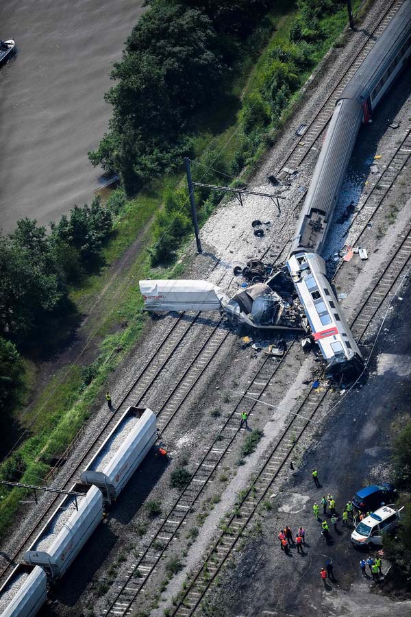Accident de train en Belgique, 3 morts et plus de 40 blessés