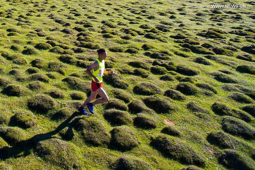 Chine: course à pied à Hami