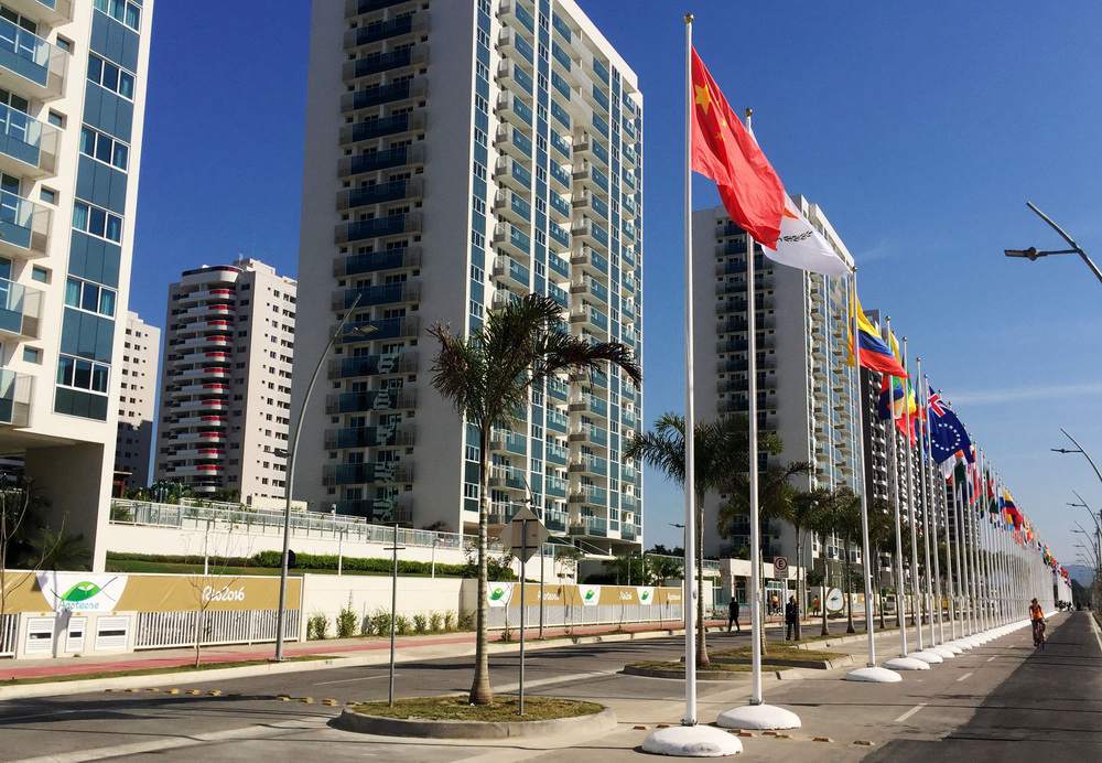 Rio 2016 : la délégation chinoise s’installe au village olympique
