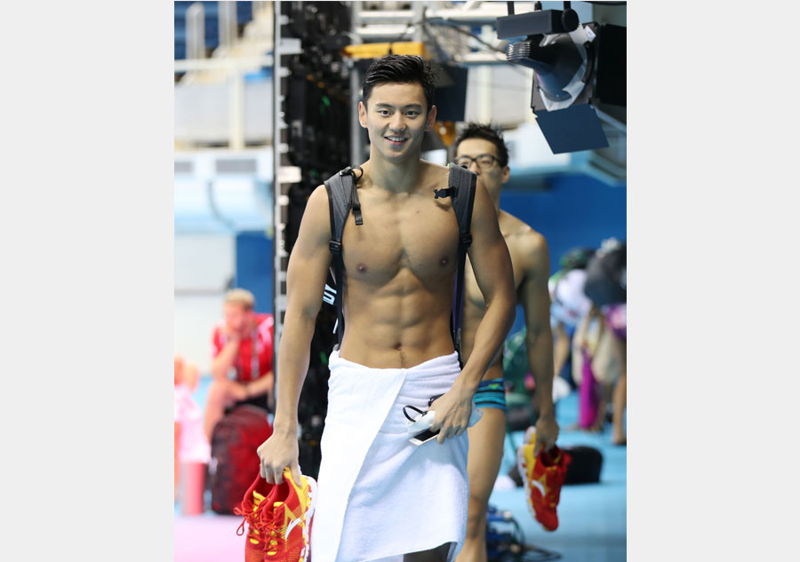 Les nageurs chinois fin prêts pour Rio 2016