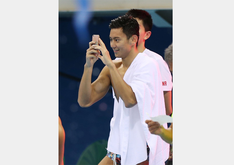 Les nageurs chinois fin prêts pour Rio 2016