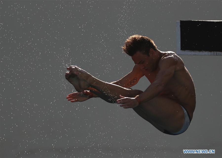 Brésil : des plongeurs s'entra?nent avant les JO à Rio