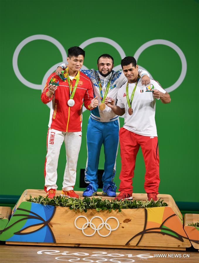 JO de Rio : l'haltérophilie catégorie des moins de 77 kg