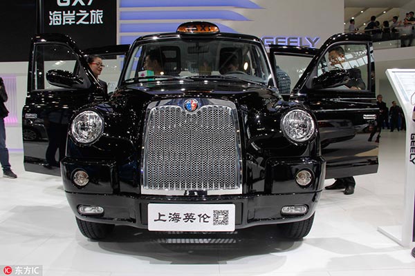 Geely et la révolution des taxis noirs de Londres